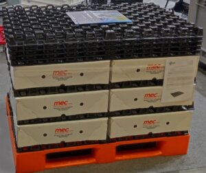 NFS-2 spacers on stacked boxes